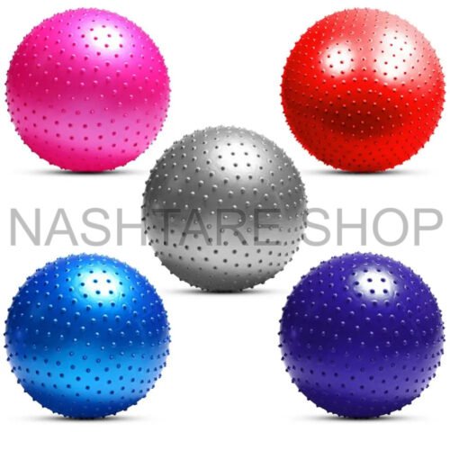 55cm Yoga Exercise Ball | كرة يوغا 55 سم - Image 5