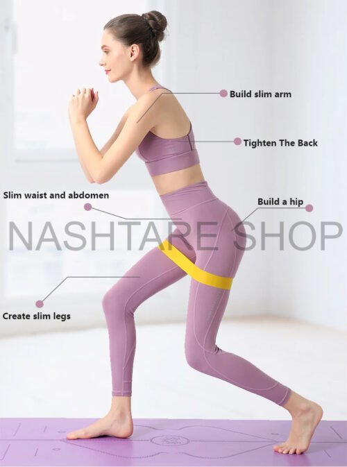 Hip Resistance Bands | حزام مطاطي لتمرين الورك - Image 2