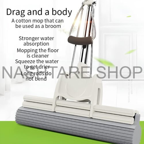 Multifunctional Rubber Cotton Mop | ممسحة قطنية - Image 2
