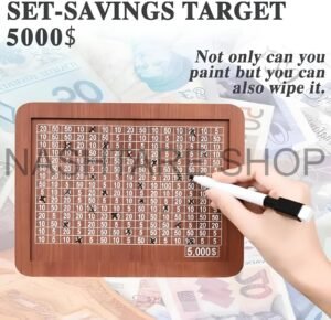 IMG_4224 wooden Savings Challenge Box | قجة خشبية