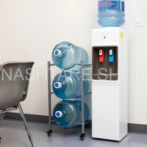 Black Water Cooler Gallon Stand (3-8 Gallons) | حامل جالون المياه - Image 2