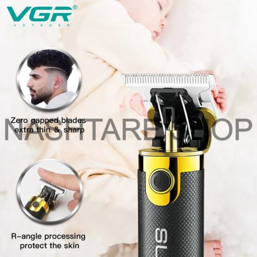 VGR Professional Barber Hair Clipper V-082 “ماكينة قص الشعر الاحترافية VGR V-082“ - Image 3