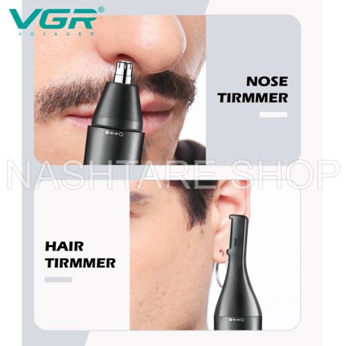 VGR Professional Barber Nose Hair Clipper V-613 "ماكينة قص شعر الأنف الاحترافية VGR V-613" - Image 6