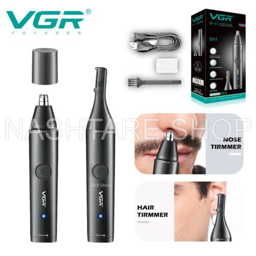 VGR Professional Barber Nose Hair Clipper V-613 "ماكينة قص شعر الأنف الاحترافية VGR V-613"