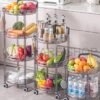 IMG_3502 Round Multi-Layer Plastic Shelf | رف بلاستيكي دائري متعدد الطبقات