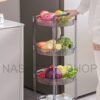 IMG_3503 Round Multi-Layer Plastic Shelf | رف بلاستيكي دائري متعدد الطبقات