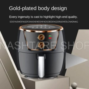 kf-S15939713ad744c06a582b13f7d7f4695y-2023-Large-Capacity-10L-Air-Fryer-Household-Intelligent-LCD-Chips-Machine-Automatic-Electric-Fryer-Electric-Oven 10L Electric Air Fryer with LCD | قلاية هوائية