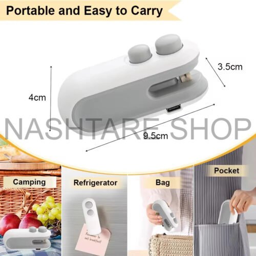 Rechargeable Snacks Sealing Machine | جهاز ختم الاكياس - Image 2