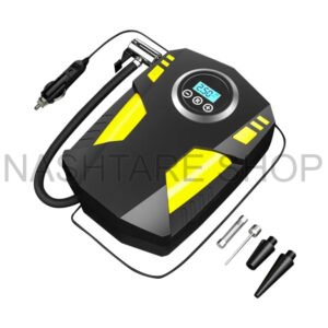 12V Car Inflator Pump with Cord and Digital Display | منفاخ هواء رقمي للسيارات