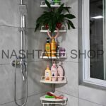 Shower Corner Storage Shelf For Bathroom -4-Layer | 4 رف دش طبقات