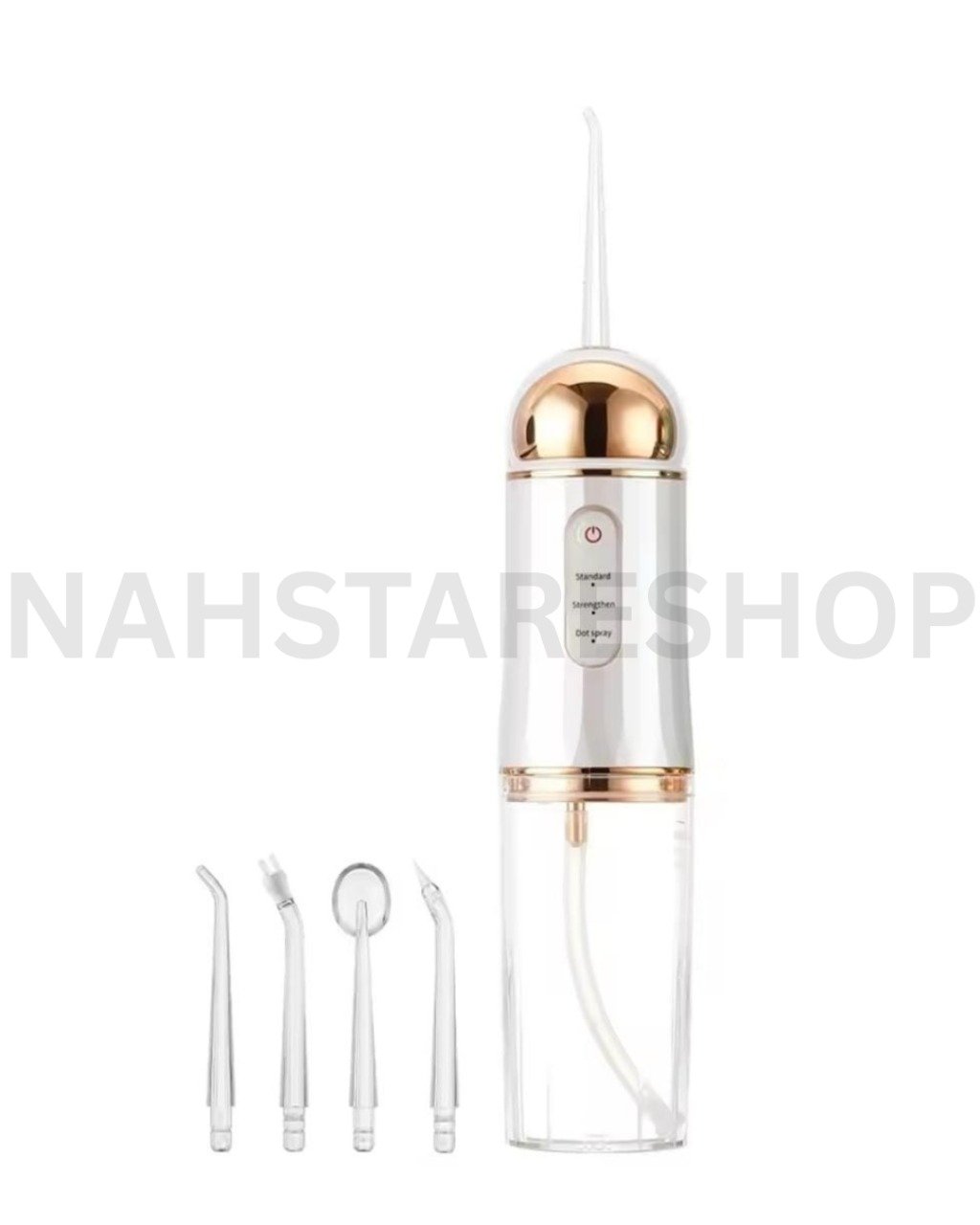 Electric Wireless Water Flosser with 4 Jet Tips | جهاز لاسلكي لتنظيف الفم - Image 3