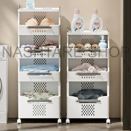 Bathroom, Kitchen,  Living Room storage shelves