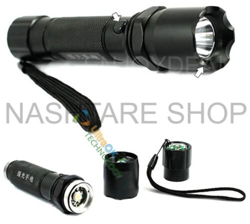 Waterproof shockproof Flashlight Bright LED | مصباح يدوي ضد الماء