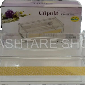 Acrylic Clear Tissue Box | علبة مناديل شفافة