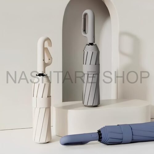 Automatic Hanging Hook Umbrella - شمسية مع مسكة  تعليقة