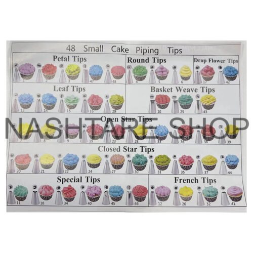 106 Pcs Cake Decorating Kit | عدة تزيين الكيك 106 قطعة - Image 3