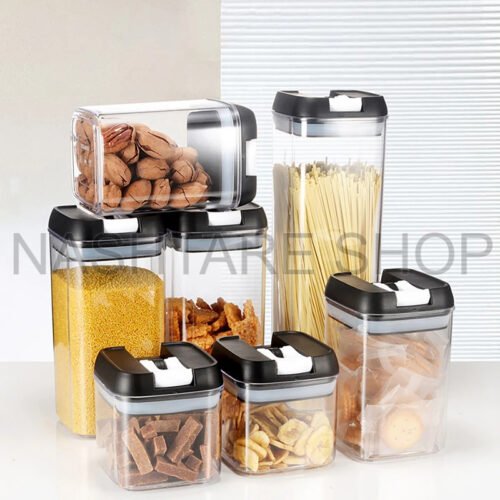 Airtight Cereal Storage Container "علب للحبوب محكمة الاغلاق"