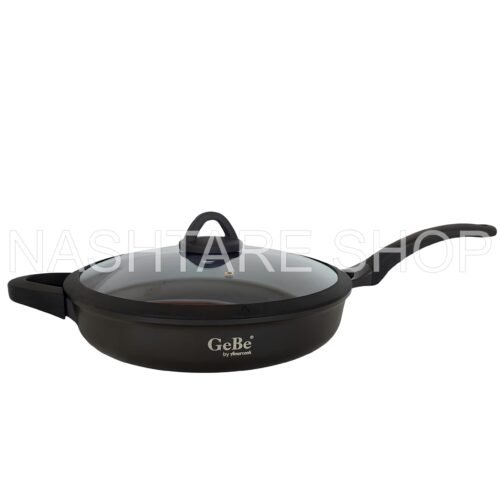 VENUS Dual Handles Fry Pan with Lid "مقلاة كبيرة بغطاء ومقبضين"