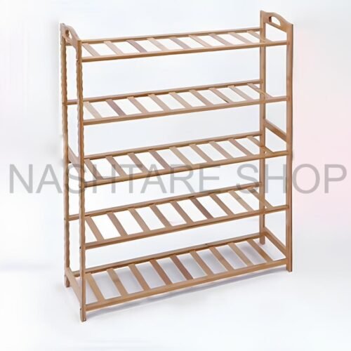 Bamboo shoe cabinet | خزانة أحذية من الخيزران