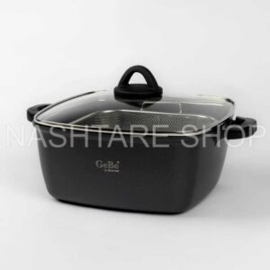 Square Fry Pot with Strainer | طنجرة مع مصفاة