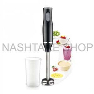 kf-S699eef7483c641cba1551c4e62a90df1w-400W-Plunge-Mixer-Stainless-Steel-Hand-Mixer-2-Speeds-2-Sharp-Multifunctional-Blades-Mixer-for-Smoothies 2 Speeds Stainless Steel Hand Mixer | خلاط يدوي