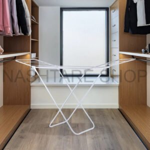 Iron Folding Clothes Drying Rack | منشر غسيل حديدي قابل للطي