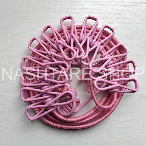 Retractable Clothesline with Clips | حبل غسيل قابل للسحب بمشابك - Image 3