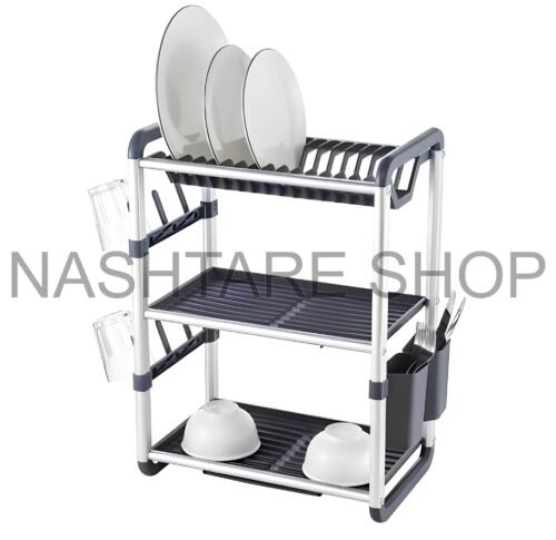 Aluminum Dish Rack | رف صحون الومنيوم - Image 2
