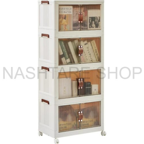 Foldable Multi-Layer Plastic Wardrobe | خزانة بلاستيكية متعددة الطبقات قابلة للطي