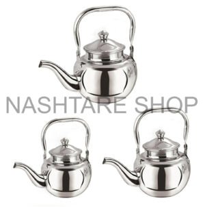 TEAPOT GEBE 3Pcs Teapot Set | مجموعة أباريق الشاي