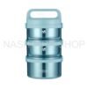 3-Layer Stainless Steel Lunch Box | علبة غداء ثلاث طبقات ستانلس ستيل