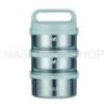 3-Layer Stainless Steel Lunch Box | علبة غداء ثلاث طبقات ستانلس ستيل