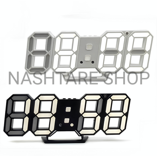Digital 3D Alarm Clock | ساعة منبّه رقمية
