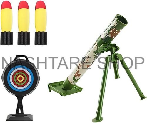 Toy Mortar Shooting Launcher | لعبة قاذف المدفع