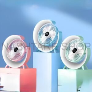 Mini Rechargeable Desk Fan | مروحة مكتب صغيرة