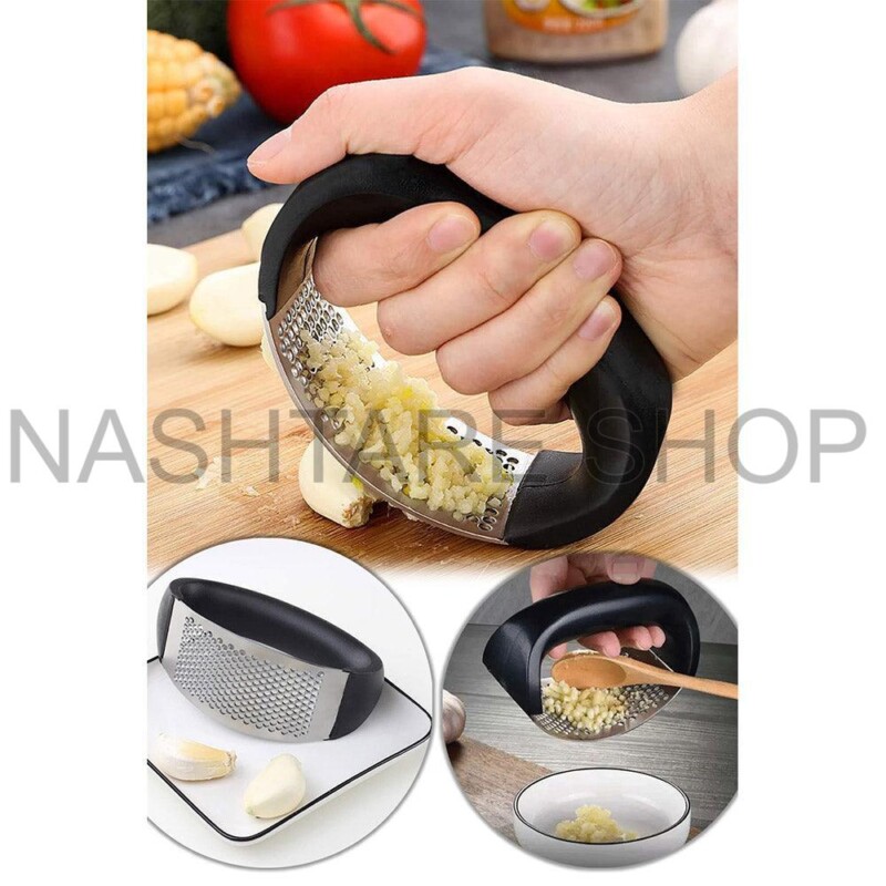 Press Garlic Hand Crusher Garlic | آلة سحق الثوم اليدوية | Nashtare Shop
