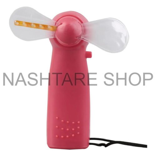 LED Handheld Cooling Fan with Strap | مروحة تبريد محمولة بمصابيح - Image 3