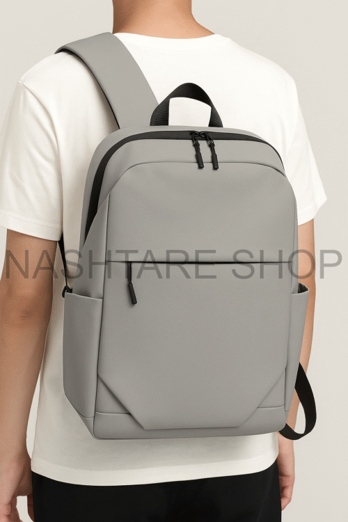 ChatGPT Image Jul 10, 2025, 07_23_27 PM Dual Pocket Backpack | شنطة ظهر بجيبين