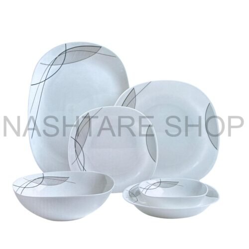 GEBE Elegant 26-Piece Dining Set | طقم عشاء أنيق مكون من 26 قطعة