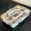 Multi-Section Food Storage Container translate | حاوية تخزين طعام متعددة الأقسام