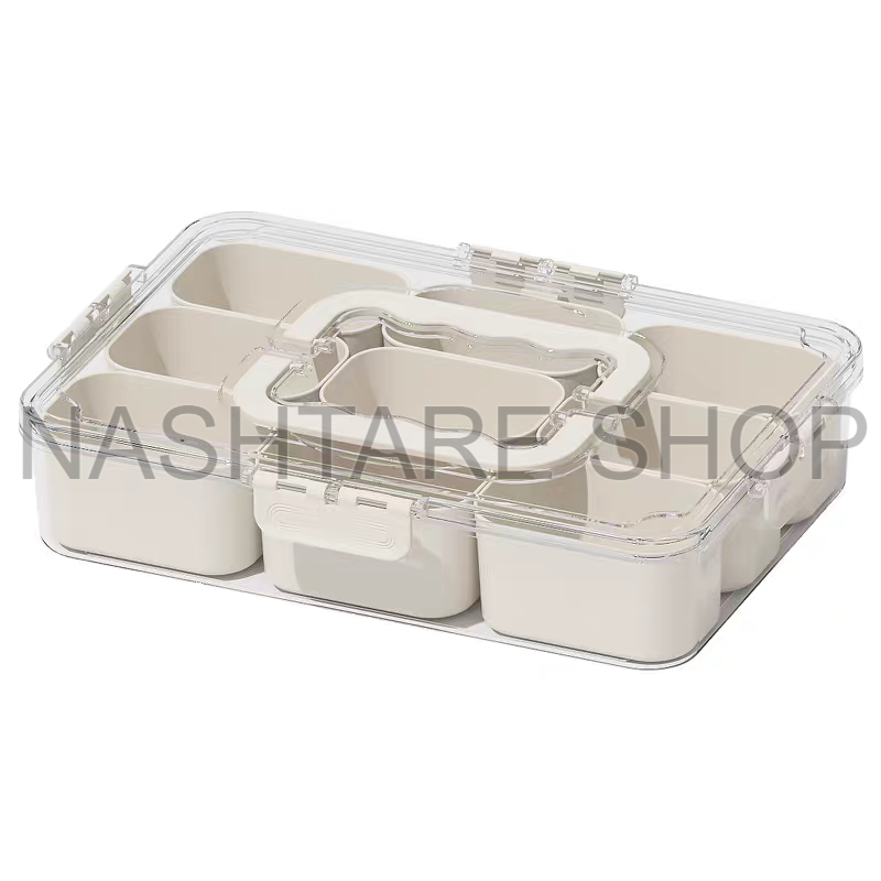 Multi-Section Food Storage Container | حاوية تخزين طعام متعددة الأقسام