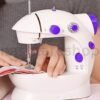 Portable Mini Sewing Machine with LED | ماكينة خياطة صغيرة محمولة مع إضاءة