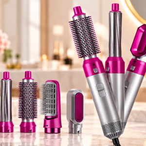 5-in-1 Hot Air Styler Hair  Styling Tool | جهاز تصفيف الشعر 5 في 1 متعددة الاستخدام