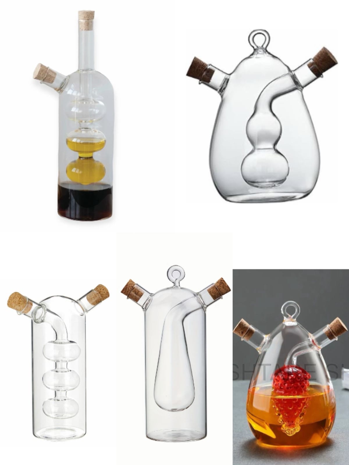 Glass Oil Kettle Dispenser | إبريق زيت زجاجي