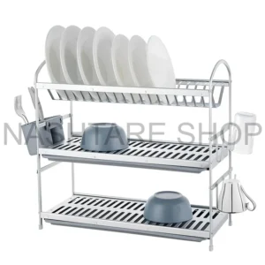 X842-BINCA-DISH-RACK_973x975_b208ccd6-7b94-4493-b0f6-9eaa310efba6 GEBE Multi-layer Dishrack Aluminum  | رف صحون متعدد الطبقات