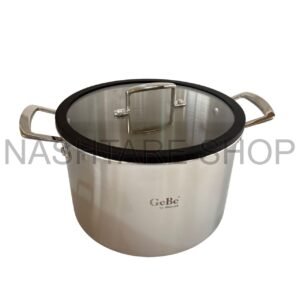 new pot gebe GEBE 304 Stainless Steel Pot | قدر جيبي ستانلس 304