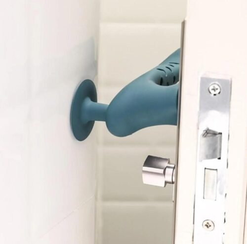 Silicone Door Handle Protective Cover | غلاف سيليكون واقٍ لمقبض الباب