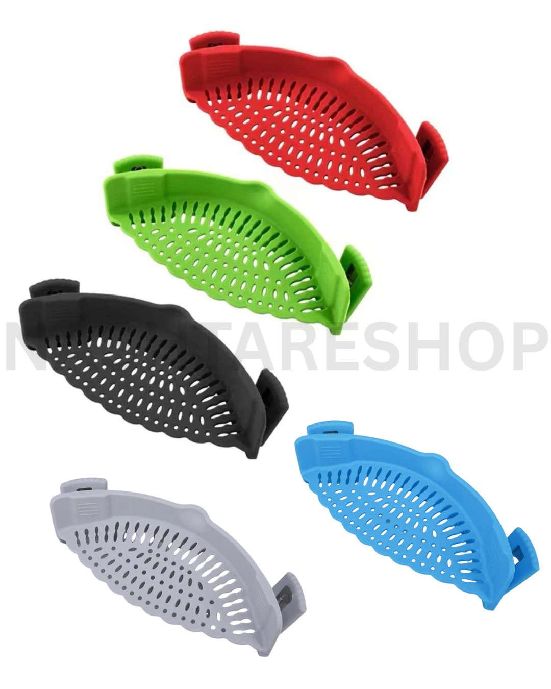 Clip-On Food Strainer | مصفاة طعام تُثبت بالمشبك