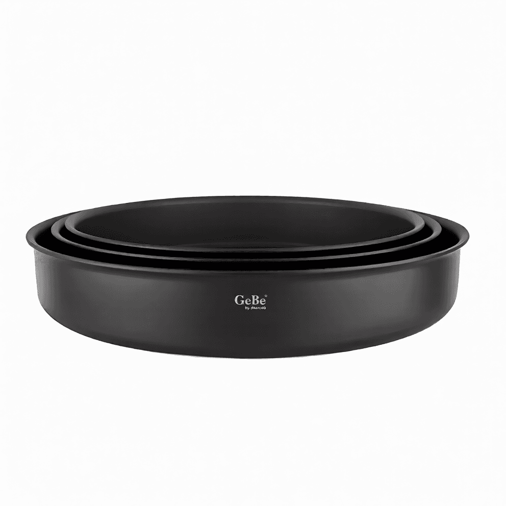 GeBe 3PCS Round Pans | طقم صواني 3 قطع