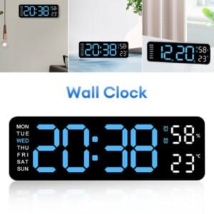 LED Wall Clock |  ساعة حائط رقمية